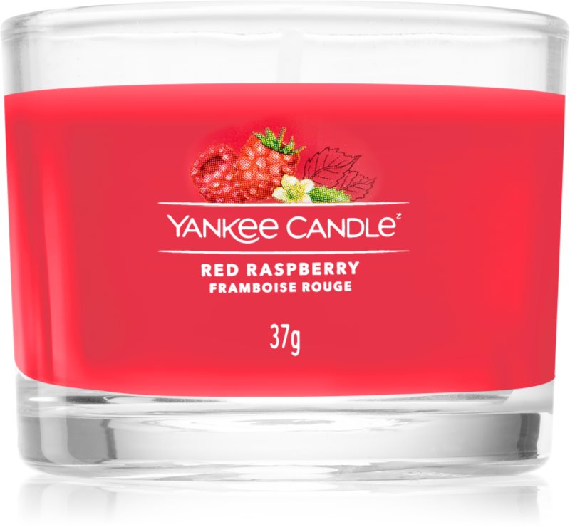 Yankee Candle Red Raspberry lumânare votiv glass 37 g
