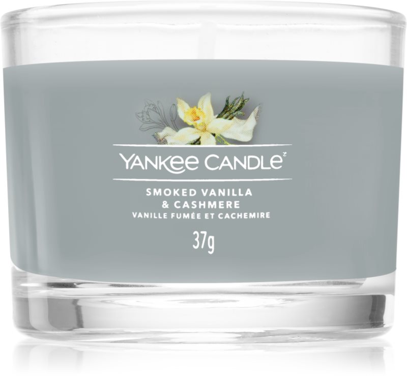 Yankee Candle Smoked Vanilla & Cashmere lumânare votiv 37 g