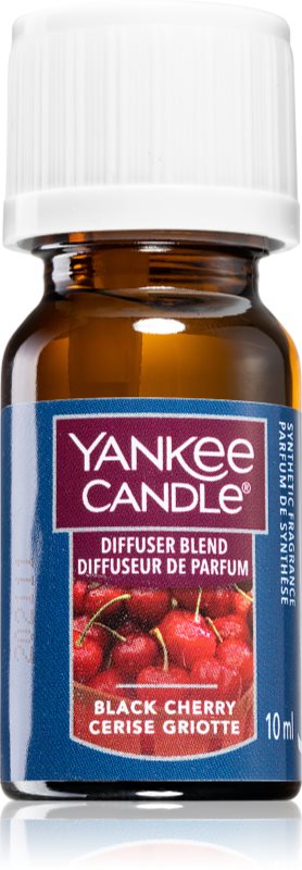Yankee Candle Black Cherry rezervă pentru difuzorul electric 10 ml
