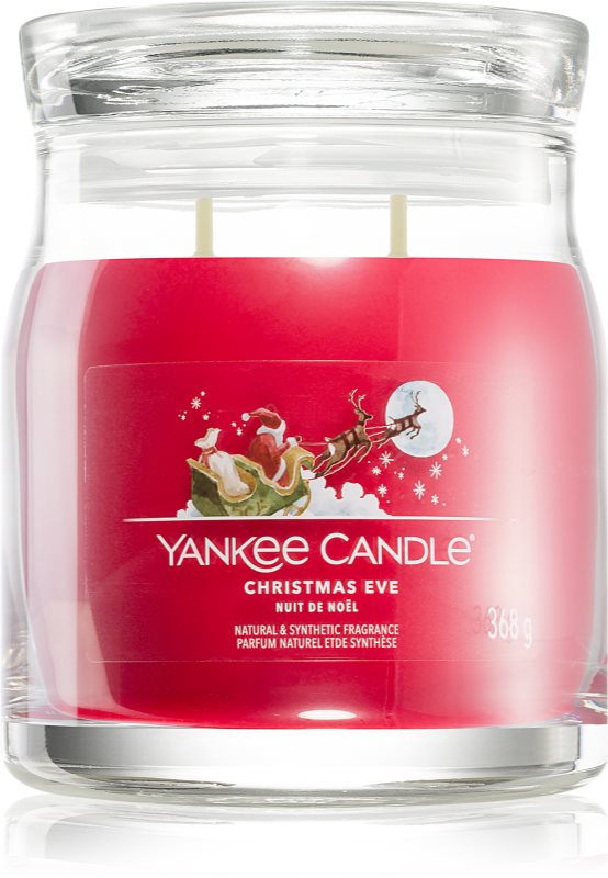 Yankee Candle Christmas Eve lumânare parfumată Signature 368 g