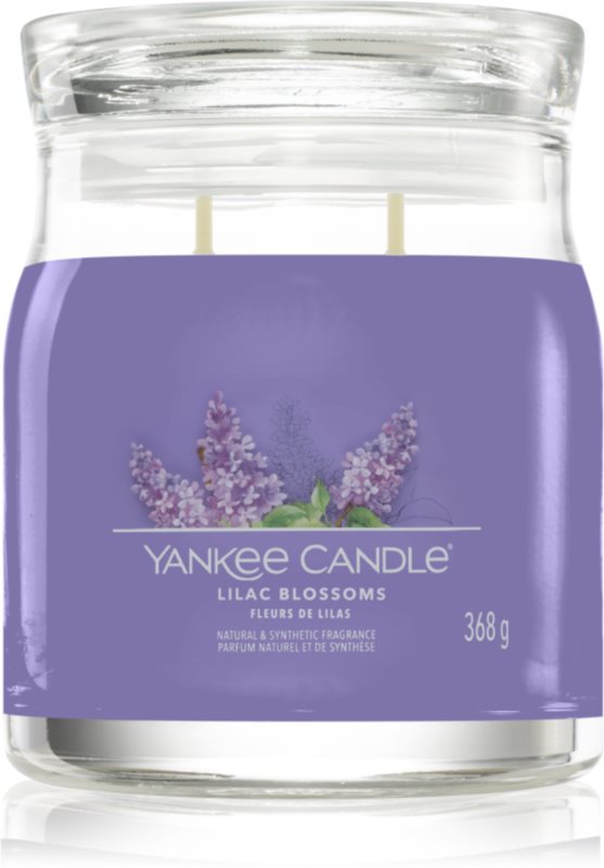 Yankee Candle Lilac Blossoms lumânare parfumată I. Signature 368 g
