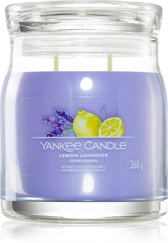Yankee Candle Lemon Lavender lumânare parfumată Signature
