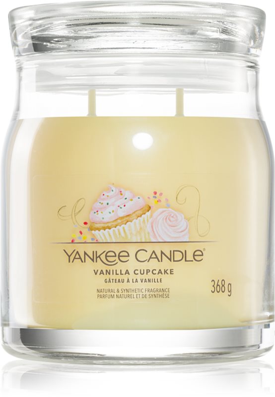 Yankee Candle Vanilla Cupcake lumânare parfumată Signature