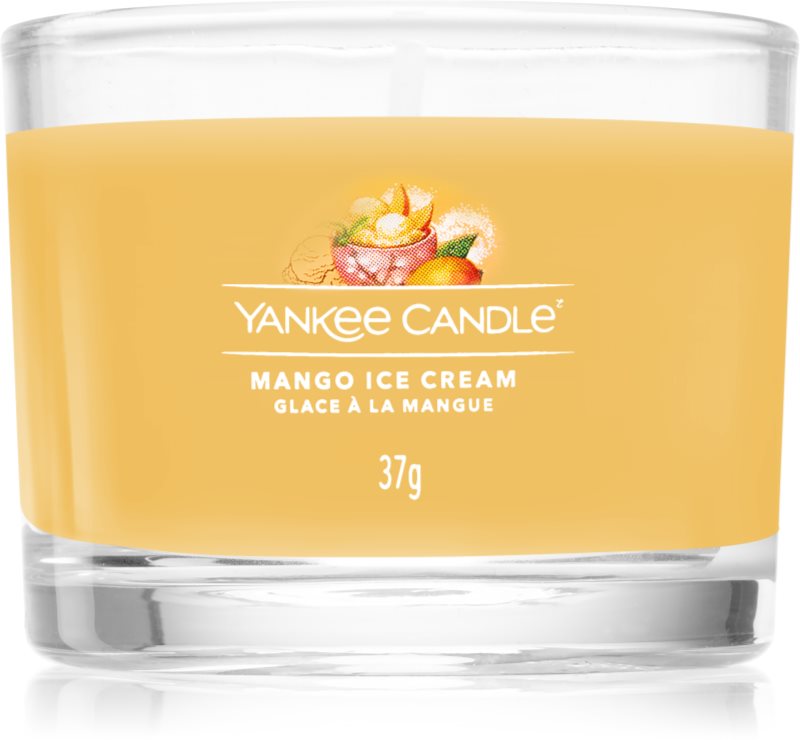 Yankee Candle Mango Ice Cream lumânare votiv glass 37 g