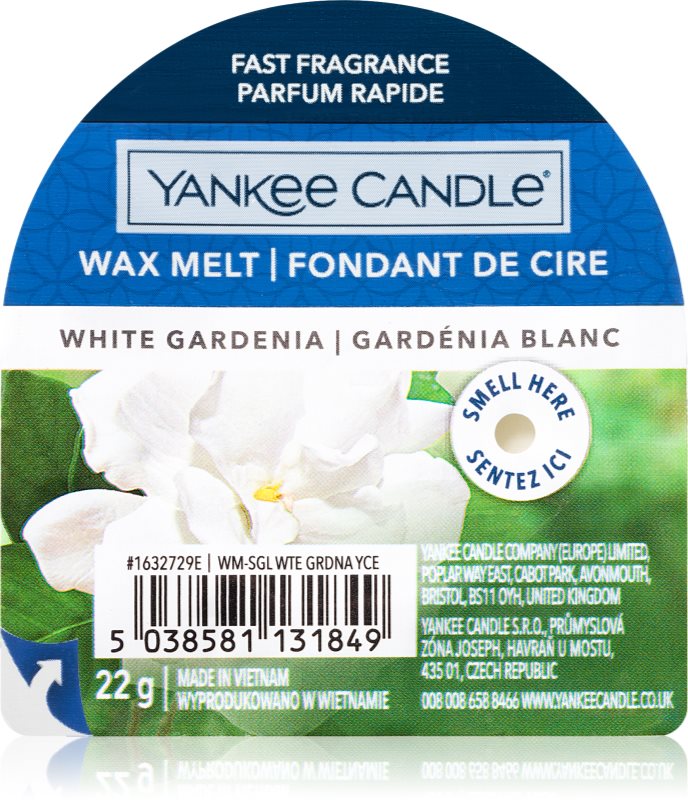 Yankee Candle White Gardenia ceară pentru aromatizator 22 g