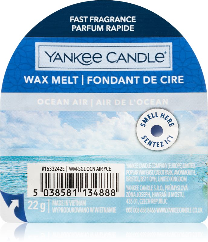 Yankee Candle Ocean Air ceară pentru aromatizator 22 g