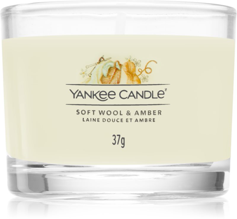 Yankee Candle Soft Wool & Amber lumânare votiv 37 g