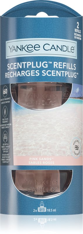 Yankee Candle Pink Sands Refill rezervă pentru difuzorul electric 2x18,5 ml