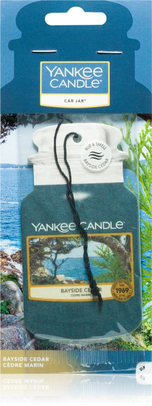 Yankee Candle Bayside Cedar etichetă parfumată pentru ușă 1 buc