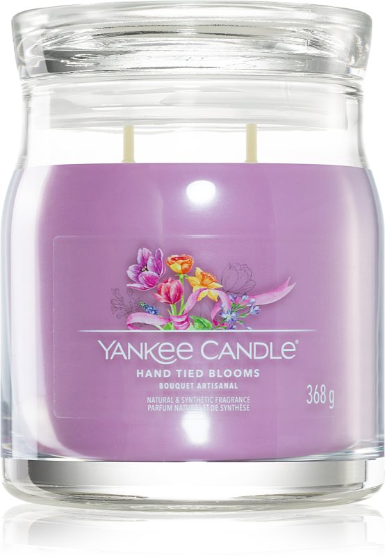 Yankee Candle Hand Tied Blooms lumânare parfumată Signature 368 g