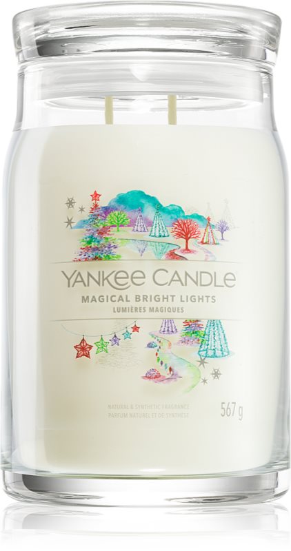 Yankee Candle Magical Bright Lights lumânare parfumată Signature 567 g