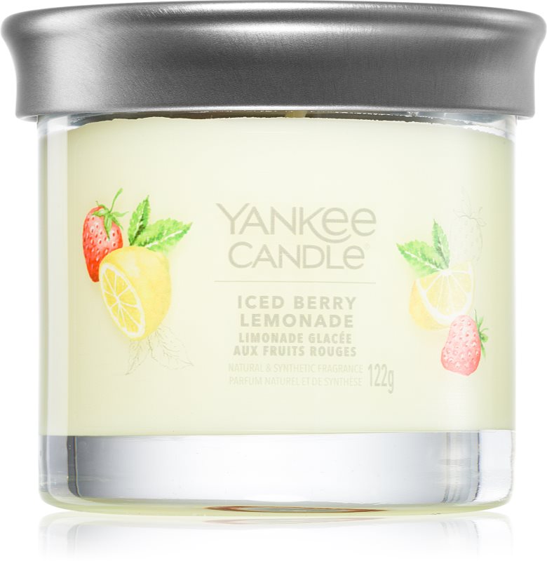 Yankee Candle Iced Berry Lemonade lumânare parfumată Signature 122 g