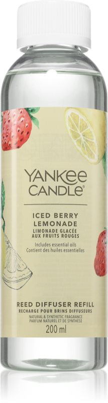 Yankee Candle Iced Berry Lemonade reumplere în aroma difuzoarelor 200 ml