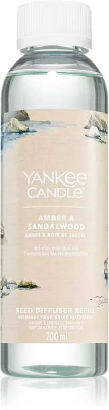 Yankee Candle Amber & Sandalwood reumplere în aroma difuzoarelor 200 ml
