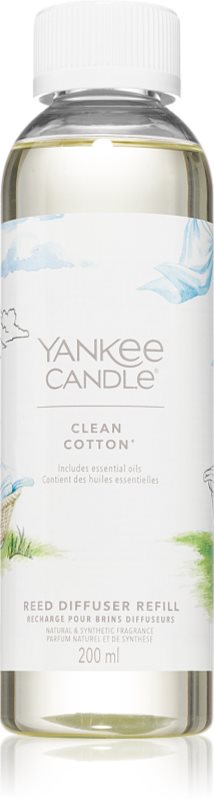 Yankee Candle Clean Cotton reumplere în aroma difuzoarelor 200 ml