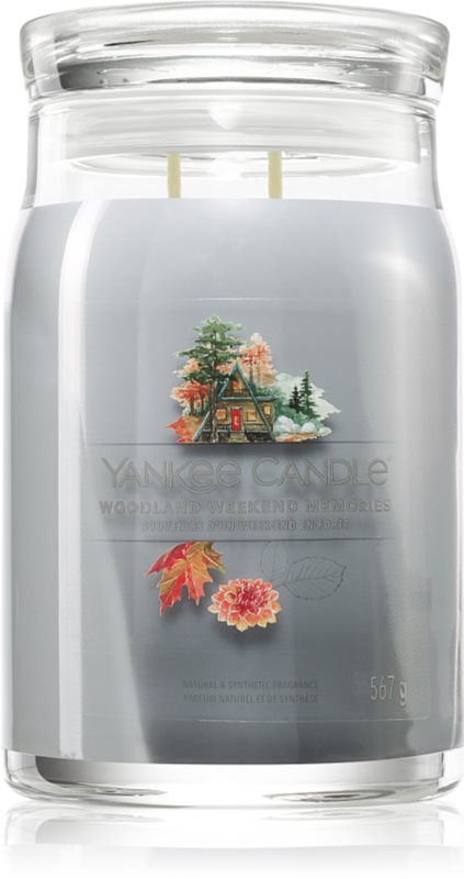 Yankee Candle Woodland Weekend Memories lumânare parfumată