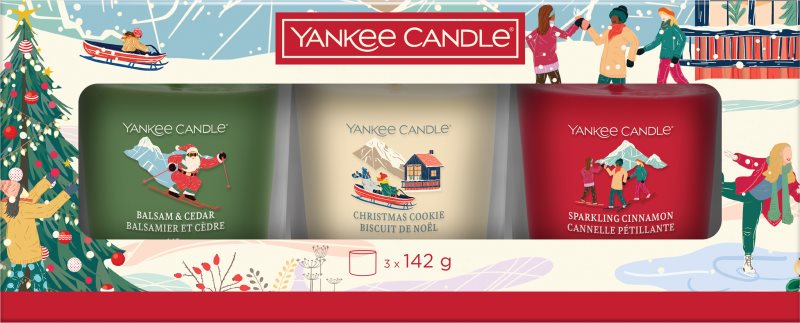 Yankee Candle Christmas Collection Tumbler set cadou