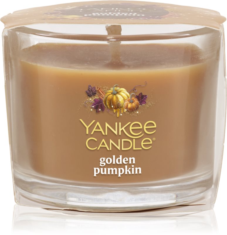 Yankee Candle Golden Pumpkin lumânare votiv glass 37 g