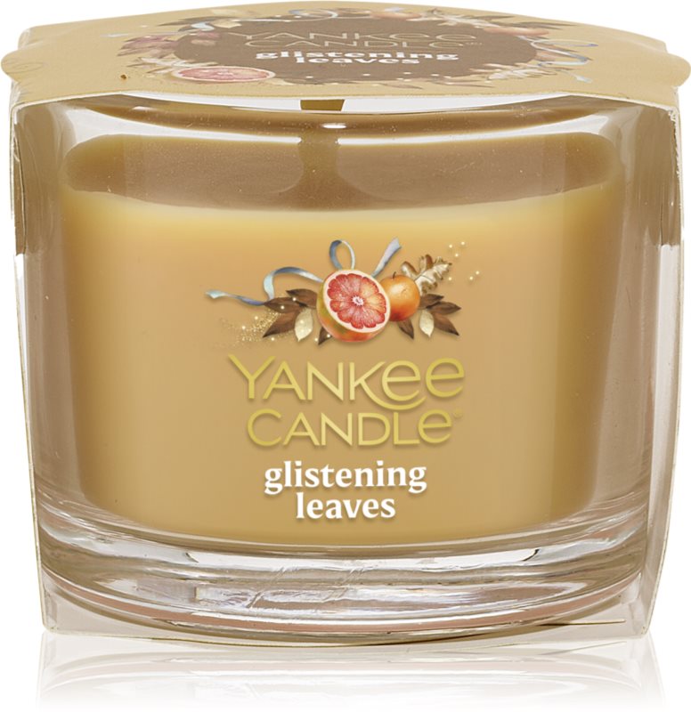 Yankee Candle Glistening Leaves lumânare votiv glass 37 g