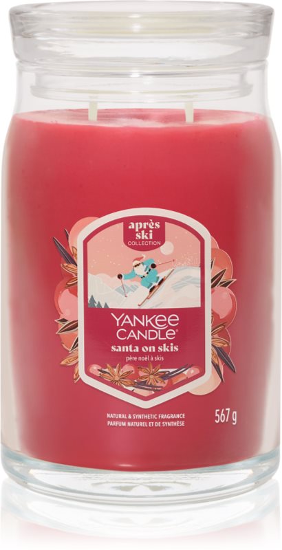 Yankee Candle Santa On Skis lumânare parfumată 567 g