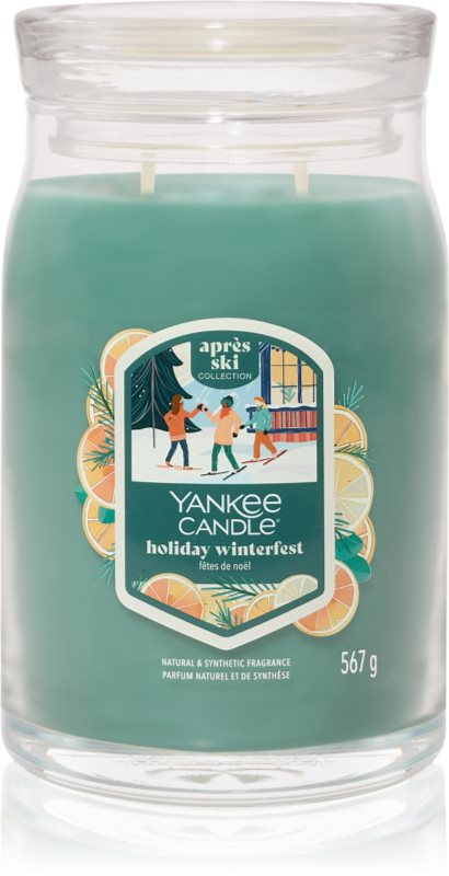 Yankee Candle Holiday Winterfest lumânare parfumată Signature