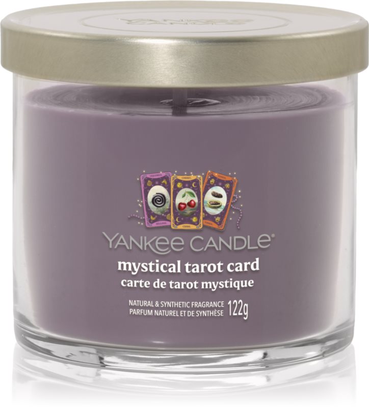 Yankee Candle Halloween Mystical Tarot Card lumânare parfumată Signature 122 g