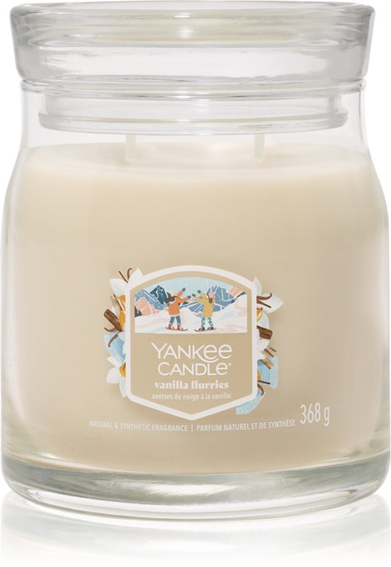 Yankee Candle Vanilla Flurries lumânare parfumată Signature