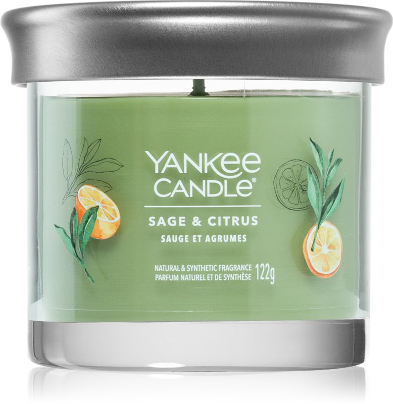 Yankee Candle Sage & Citrus lumânare parfumată 122 g
