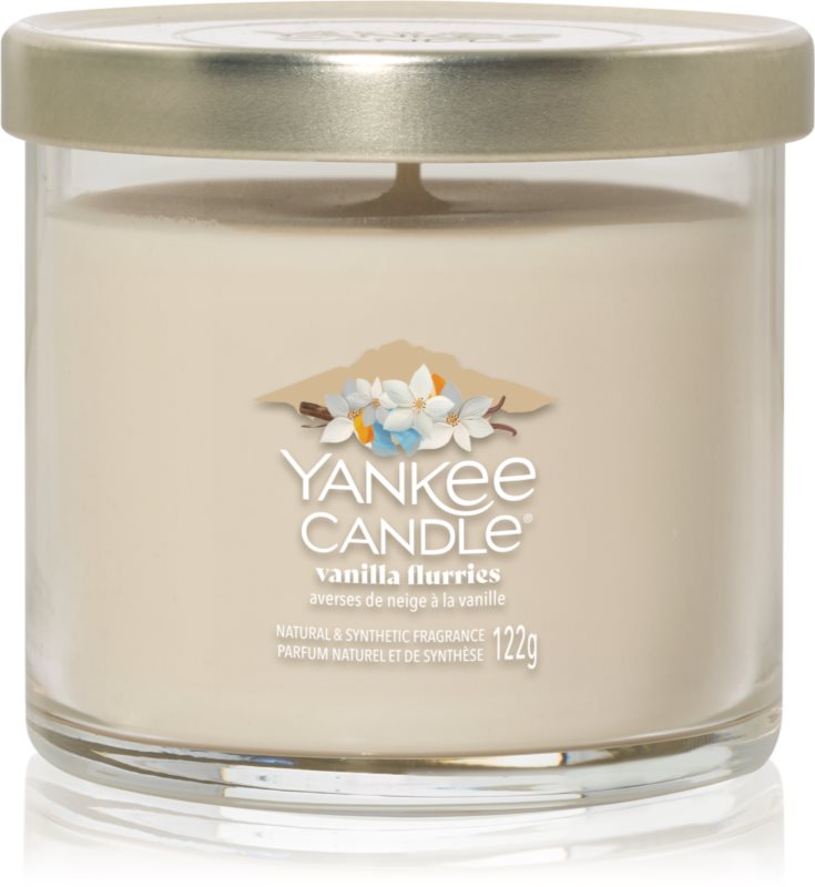 Yankee Candle Vanilla Flurries lumânare parfumată Signature 122 g