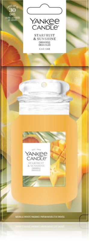 Yankee Candle Starfruit & Sunshine odorizant auto 1 buc