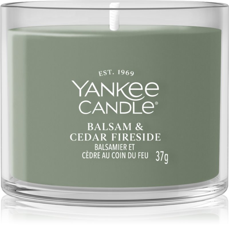 Yankee Candle Balsam & Cedar Fireside lumânare votiv 37 g