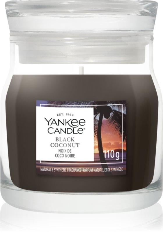 Yankee Candle Black Coconut lumânare parfumată Signature 110 g