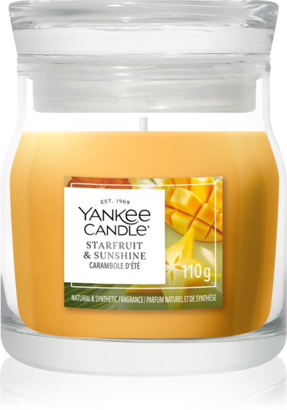 Yankee Candle Starfruit & Sunshine lumânare parfumată Signature 110 g
