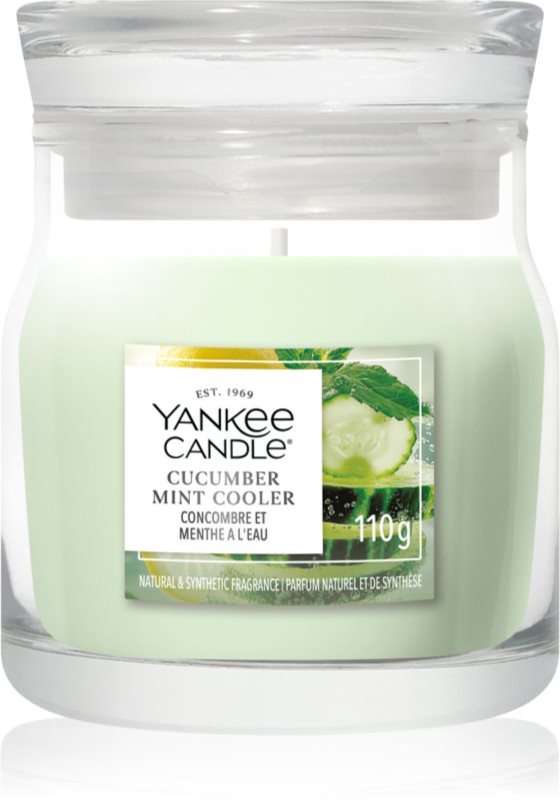 Yankee Candle Cucumber Mint Cooler lumânare parfumată Signature 110 g