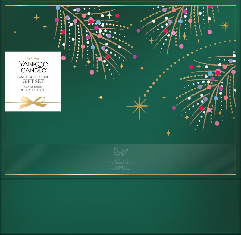 Yankee Candle Christmas Collection 2026 Candle & Reed Duo set cadou de Crăciun