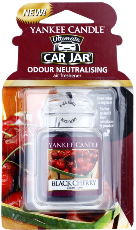 Yankee Candle Black Cherry parfum pentru masina agățat 1 buc