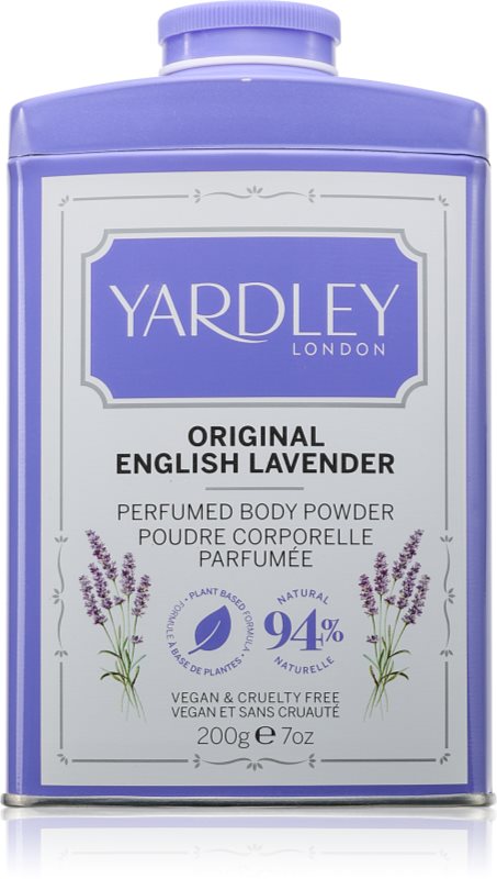 Yardley English Lavender pudră parfumată 200 g