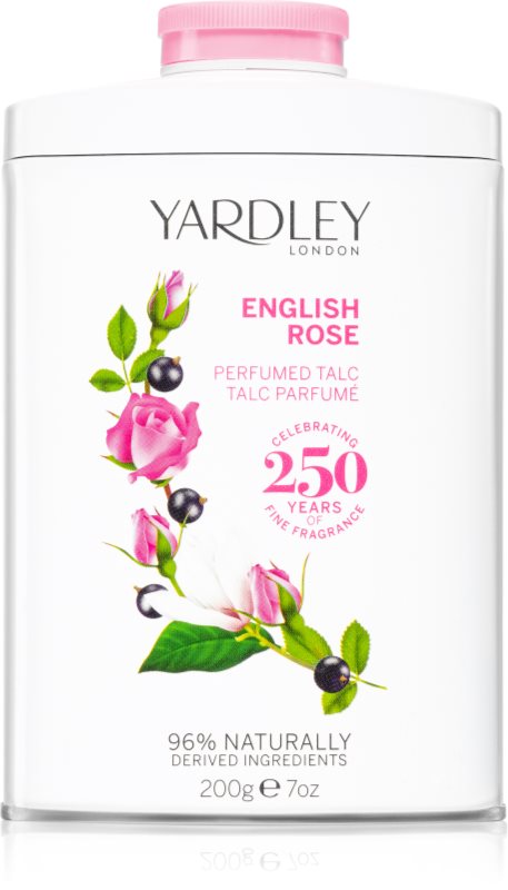 Yardley English Rose pudră parfumată 200 g