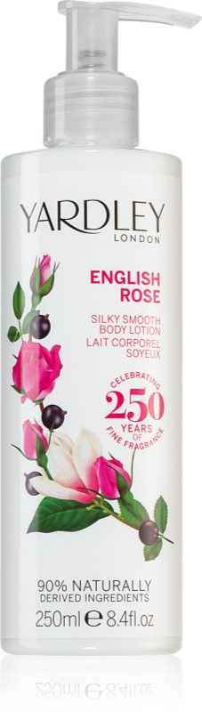 Yardley English Rose lapte de corp hidratant 250 ml