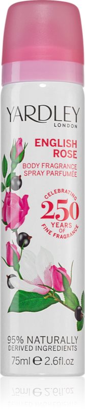 Yardley English Rose deodorant spray 75 ml