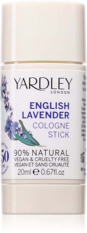 Yardley English Lavender deodorant stick produs parfumat 20 ml