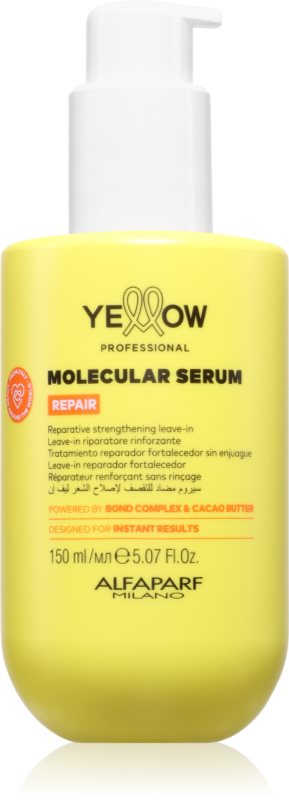 Yellow Professional Repair Molecular Serum ser fara clatire pentru par deteriorat 150 ml