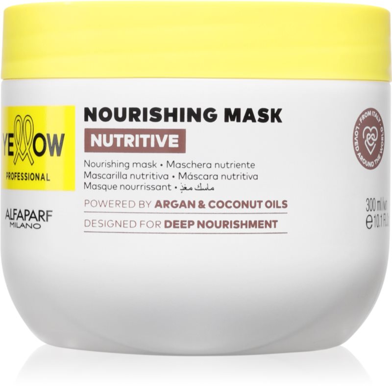 Yellow Professional Nutritive Nourishing mask masca hranitoare pentru par uscat si fragil 300 ml
