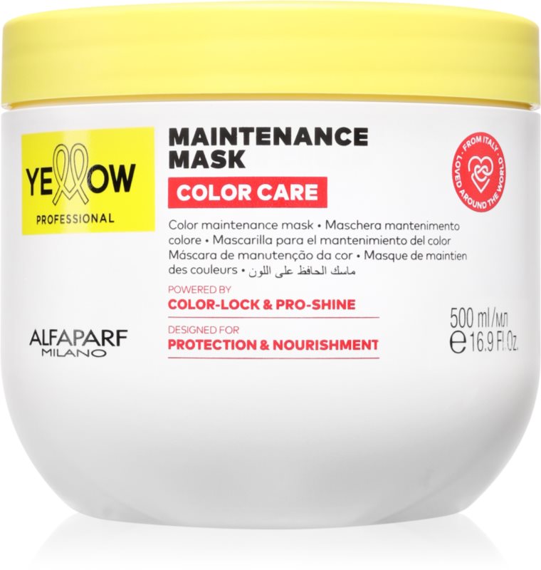 Yellow Professional Color Care Maintenance Mask masca pentru păr vopsit 500 ml