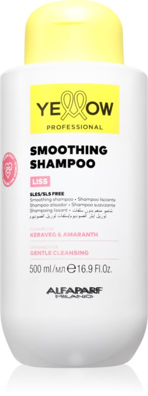Yellow Professional Liss Smoothing Shampoo șampon pentru netezirea și hidratarea părului 500 ml