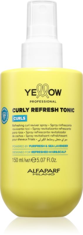 Yellow Professional Curls Curly Refresh Tonic spray pentru păr creț 150 ml