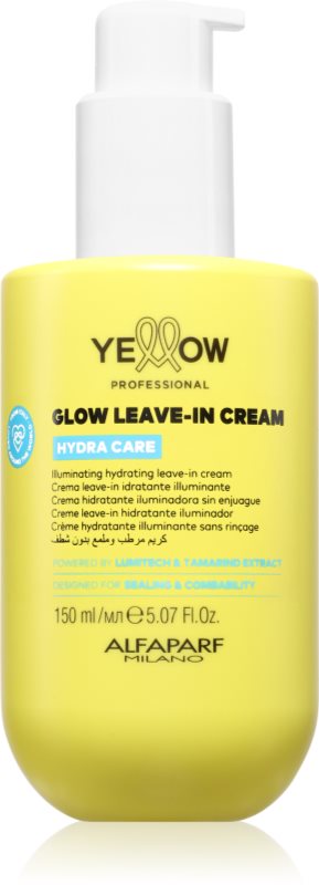 Yellow Professional Hydra Care Glow Leave-In Cream crema de par pentru toate tipurile de păr 150 ml
