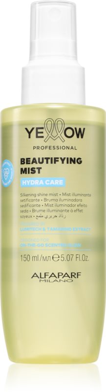 Yellow Professional Hydra Care Beautifying Mist stralucire intensa pentru toate tipurile de păr 150 ml