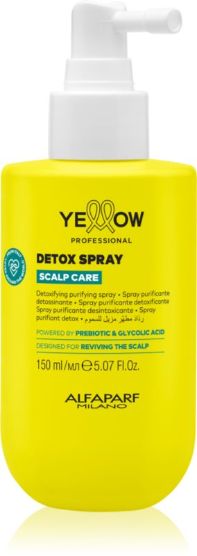 Yellow Professional Scalp Care Detox Spray tratament de detoxificare pentru par si scalp 500 ml