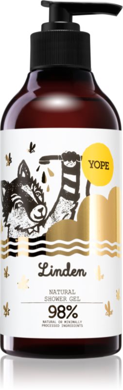 Yope Linden gel calmant pentru dus 400 ml
